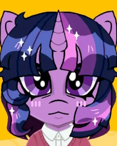 Mii-Porträt von Twilight Sparkle
