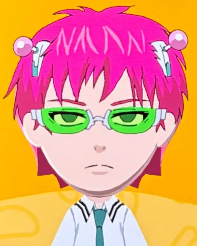 Mii-Porträt von Saiki Kusuo