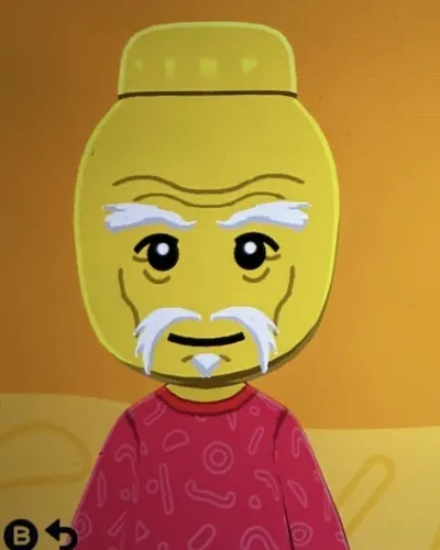 Mii-Porträt von Sensei Wu