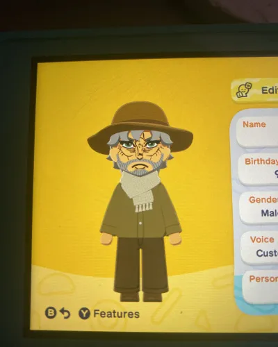 Mii-Porträt von Joseph Joestar