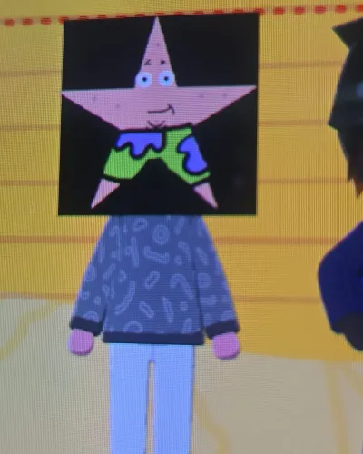 Mii portrait of Patrick Star