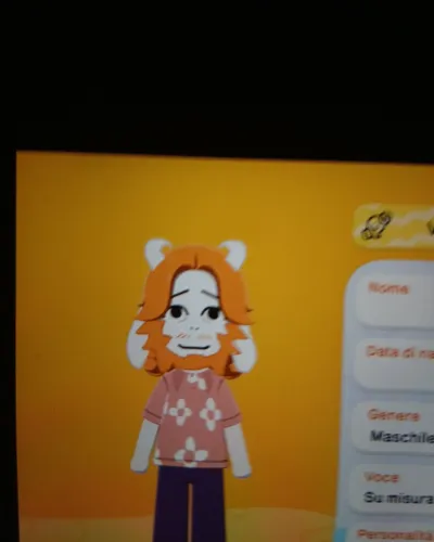 Mii-Porträt von Asgore Dreemurr