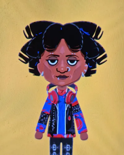 Mii-Porträt von Spider-Punk