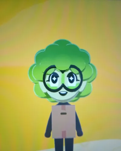 Mii portrait of Broccoli girl