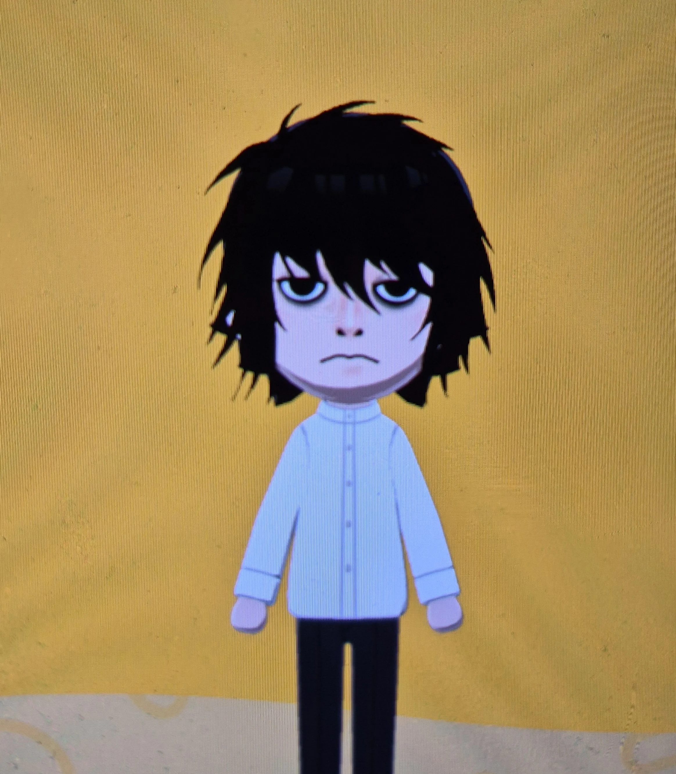 L Lawliet Mii Design - Full Guide | Tomodachi Plaza L Lawliet Mii Design - Full Guide | Tomodachi Plaza