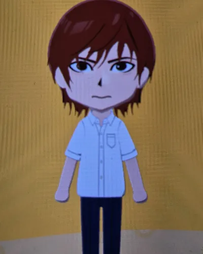 Mii-Porträt von Light Yagami
