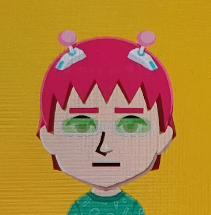 Mii portrait of Saiki