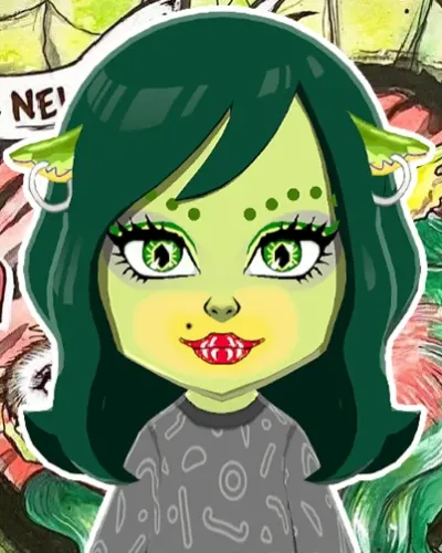 Mii-Porträt von Greta Gremlins