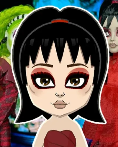 Mii-Porträt von Lydia Deetz