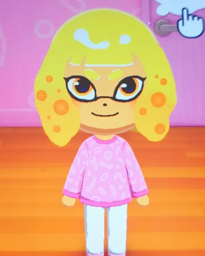 Mii portrait of Inkling