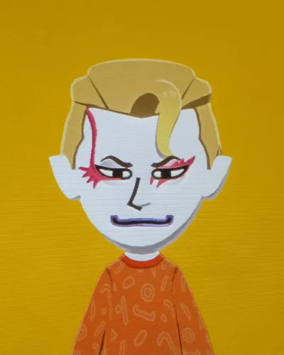 Mii-Porträt von Kefka Palazzo