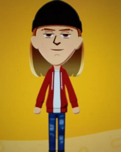 Mii-Porträt von Jay (Jason Mewes)