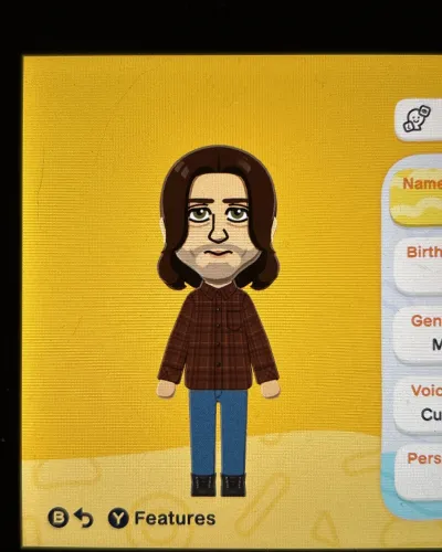 Mii-Porträt von Sam Winchester
