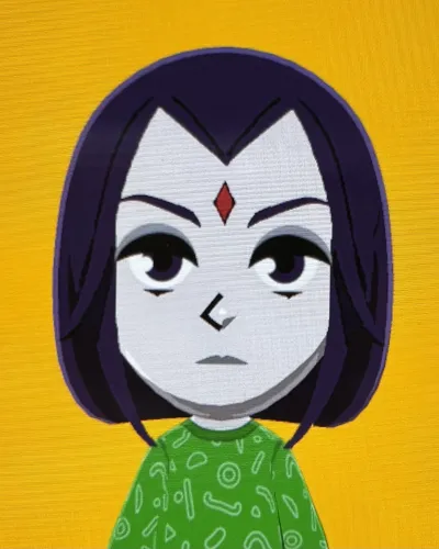 Mii-Porträt von Raven