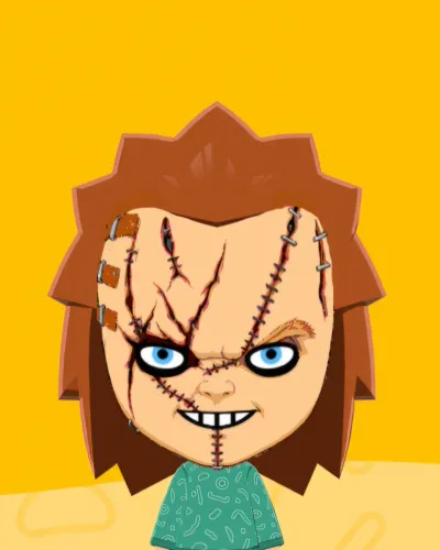 Mii-Porträt von Chucky(Partial Complement version)