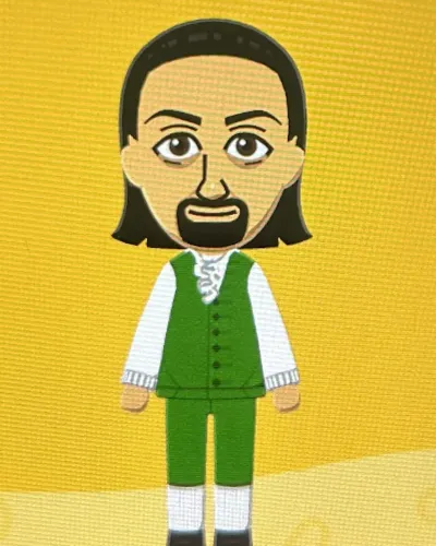Mii portrait of Hamilton