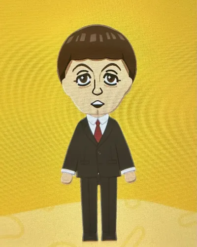 Mii-Porträt von Paul McCartney