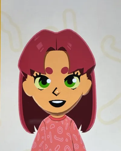 Mii-Porträt von Starfire