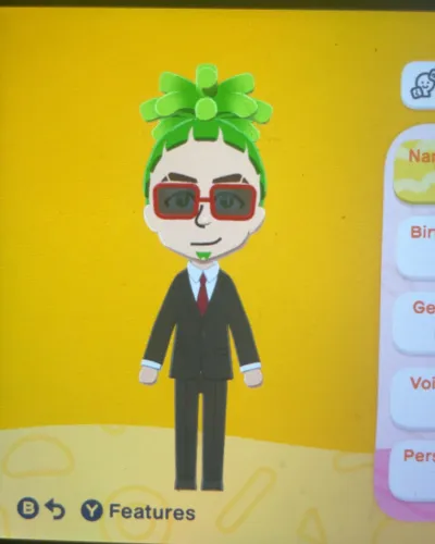 Mii-Porträt von Deuce