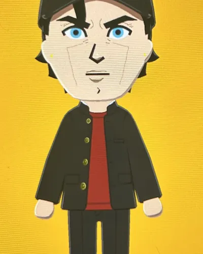 Mii-Porträt von Jotaro Kujo