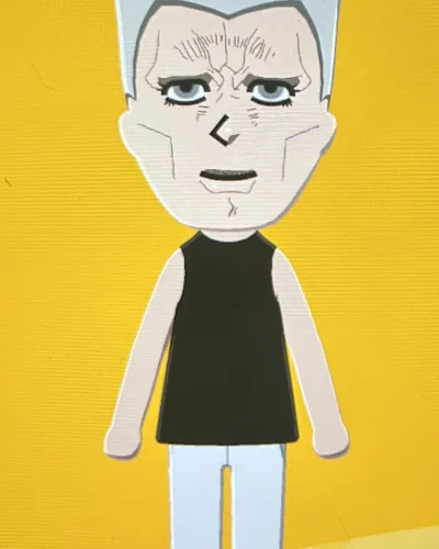 Mii-Porträt von Jean Pierre Polnareff