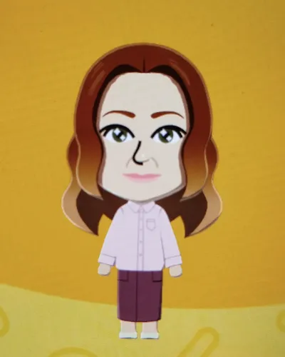Mii portrait of Pam