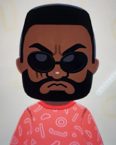 Mii portrait of Barrett Wallace