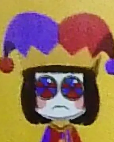 Mii portrait of Pomni
