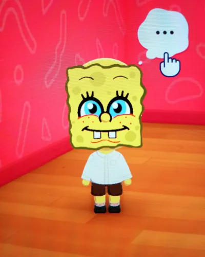 Mii-Porträt von Sponge-Bob