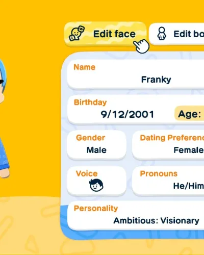 Mii-Porträt von Franky