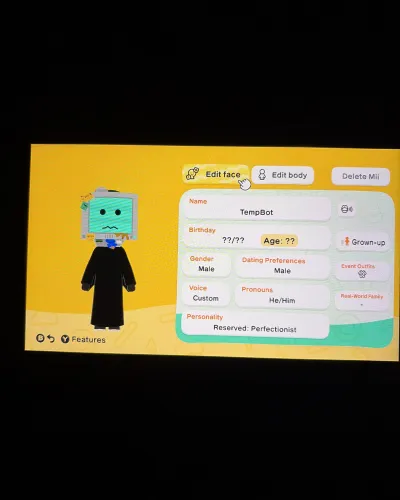Mii-Porträt von TempBot