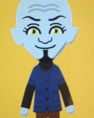 Mii-Porträt von Megamind