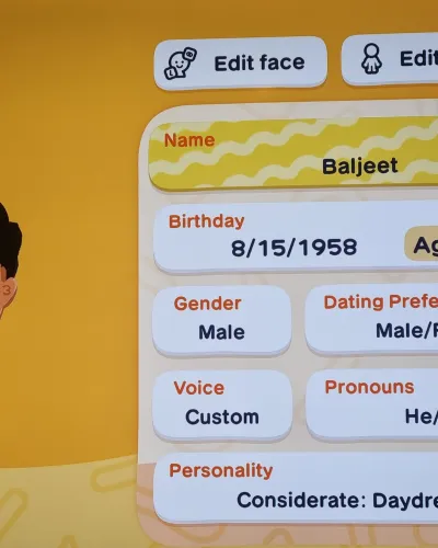 Mii-Porträt von Baljeet