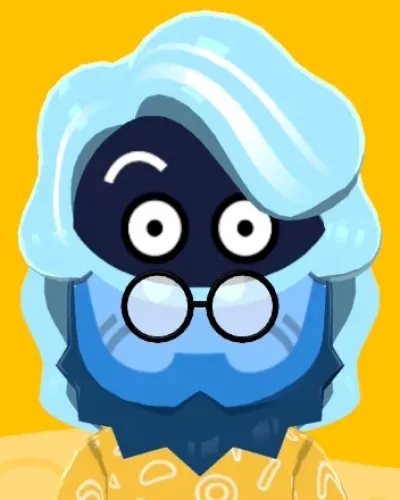 Mii portrait of Professor Tangrowth