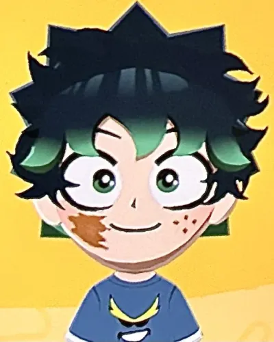 Mii portrait of Izuku Midoriya / Deku