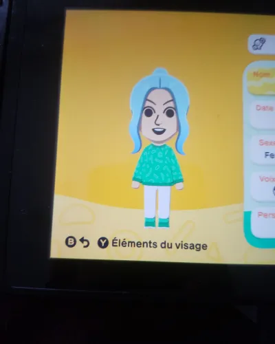 Mii portrait of Princesse blue