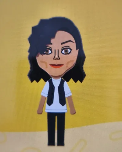 Mii-Porträt von Mickael Jackson
