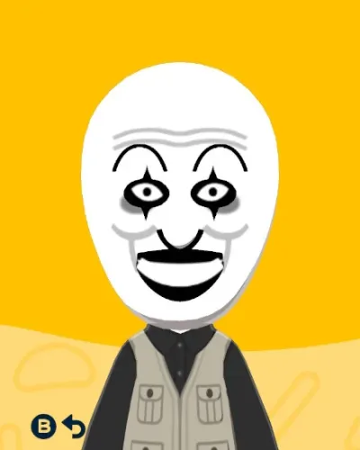 Mii-Porträt von Art the Clown