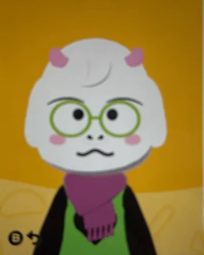 Mii portrait of Ralsei