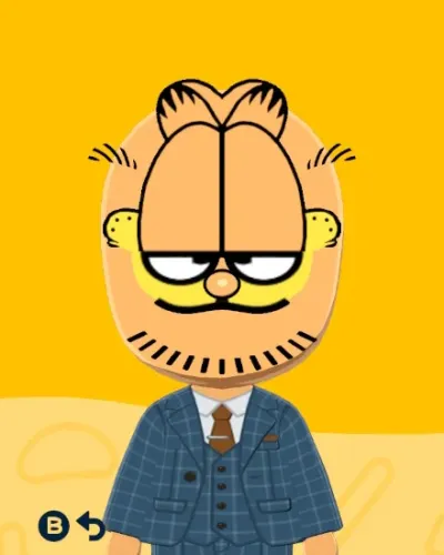 Mii-Porträt von Garfield