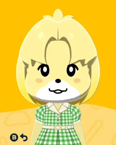 Mii-Porträt von Isabelle