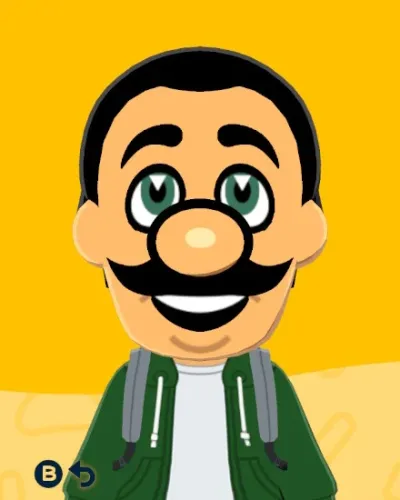 Mii-Porträt von Luigi
