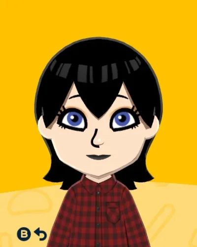 Mii-Porträt von Mavis Dracula