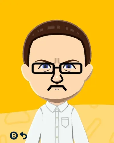 Mii-Porträt von The Nerd