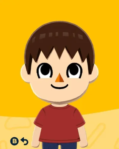 Mii-Porträt von Villager