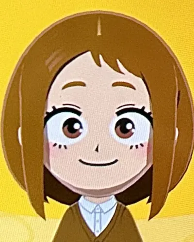 Mii-Porträt von Ochaco Uraraka / Uravity