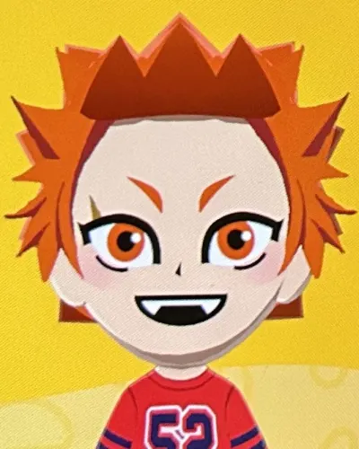 Mii-Porträt von Eijiro Kirishima / Red Riot