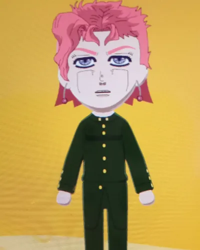 Mii-Porträt von Kakyoin Noriaki - Jojo bizzare aventure