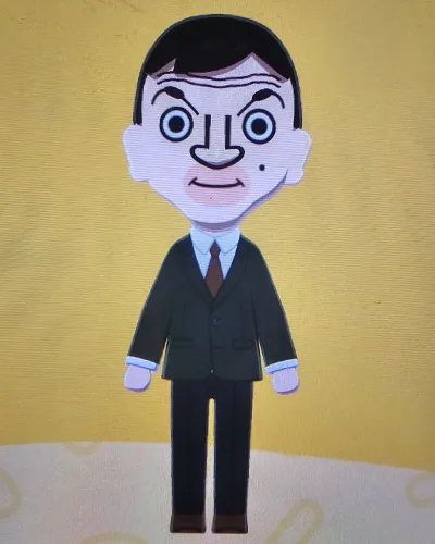 Mii-Porträt von Mr Bean
