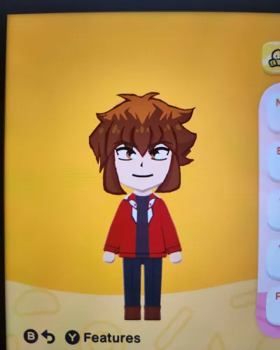 Mii portrait of Jaden yuki